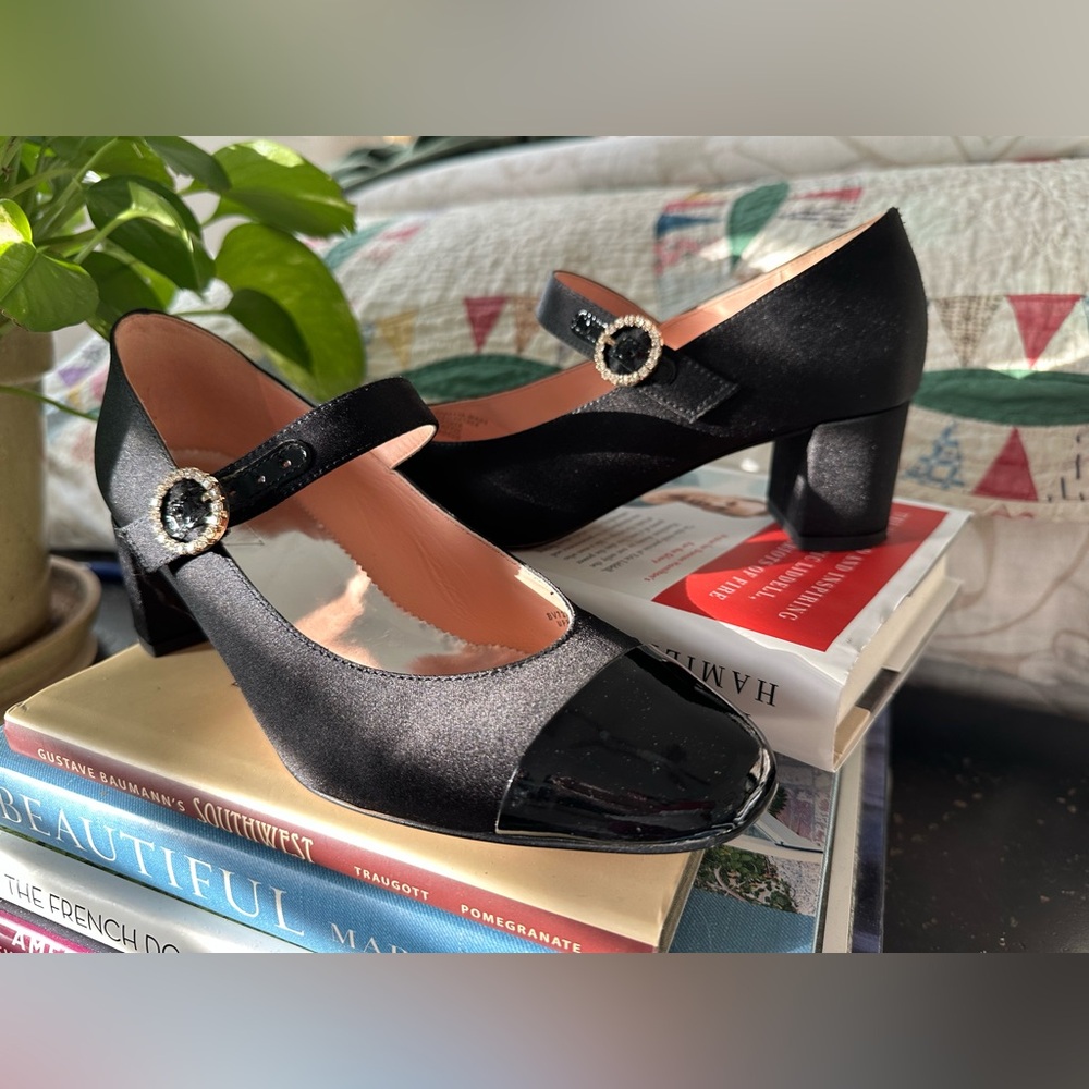 J Crew Millie Mary Jane heels. Size 7